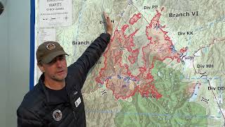 Wapiti Fire August 28th Operations Briefing [upl. by Bough384]