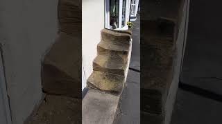 MOUNTING STEPS CIRCA 1745 HUTTON RUDBY NORTH YORKSHIRE [upl. by Gauthier]