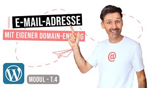 eMailAdresse mit eigener DomainEndung anlegen allinkl – Modul T4 [upl. by Herzel]