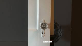 How To Remove An Antique Mortise Lock carpentry diy tools construction viral interiordesign [upl. by Ardnovahs]