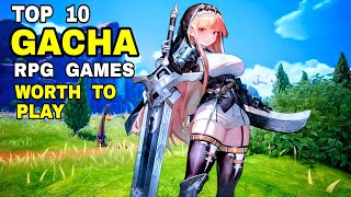 Top 10 BEST GACHA GAMES for Android to Play Now  MOST ANTICIPATE GACHA RPG game for Android amp iOS [upl. by Othella326]