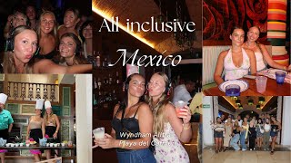 MEXICO VLOG Allinclusive resort Playa del Carmen [upl. by Aelhsa]