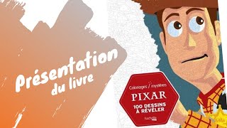 Review  Pixar Coloriages Mystères  Présentation du livre de coloriages [upl. by Stephenson983]