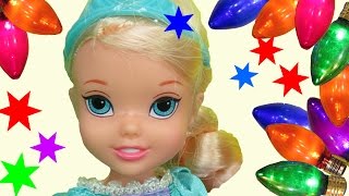 NEW YEARs PARTY ELSA ANNA toddlers amp lots of guests celebrate Dancing playing eating fun [upl. by Celinda]