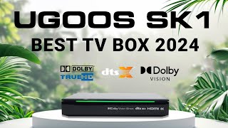 Best TV Box For 2024 UGOOS SK1 Amlogic S928XK Dolby Vision [upl. by Aihsekin]