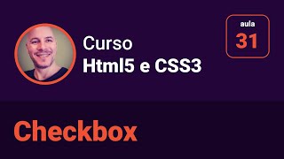 Curso de Html5 e Css3  31  Formulários  Checkbox [upl. by Brozak]