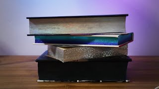 How to Gilded Book Edges super simple method [upl. by Brasca]