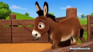 El burro mañoso canción infantil mas pegajosa [upl. by Poree]