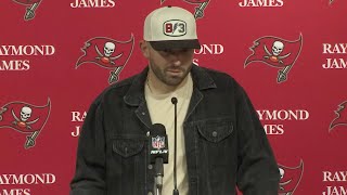 Baker Mayfield on Recapturing First Place vs Raiders  Press Conference  Tampa Bay Buccaneers [upl. by Ermentrude]