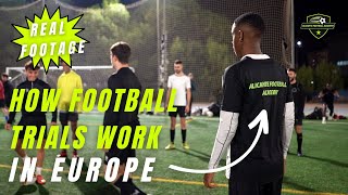 How Football Trials Work in Europe ⚽ ANSWERED [upl. by Nezam]