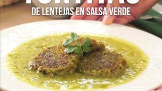 Tortitas de Lentejas en Salsa Verde [upl. by Gant642]