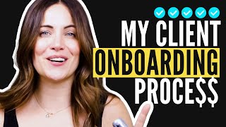 5Step Onboarding Process To Close More Sales amp Land Your DREAM Clients [upl. by Nyliuqcaj]