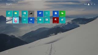 Windows 81 Start Screen on Windows 10 build 10074 [upl. by Megargee]