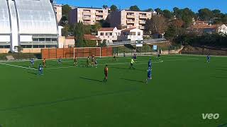 U14 élite District de Provence Carnoux FC 2 vs FC Bocage Fondacle 0 le 10122023 [upl. by Erual107]