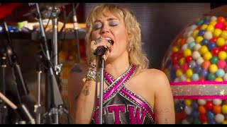 Miley Cyrus  Edge of Midnight Live at the SuperBowl TiktokTailgate [upl. by Lanza]