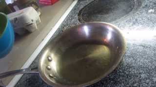 How to use an All Clad or Calphalon stainless steel pan to make it like using Teflon [upl. by Homans]