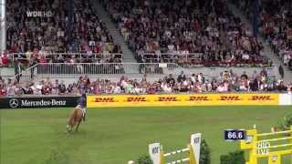 Janika Sprunger  Palloubet dHalong  Grosser Preis von Aachen 2013 [upl. by Laina]