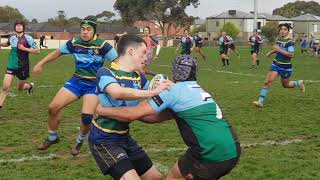 Harlequins U18 v Brimbank 030819 1H [upl. by Bethany394]