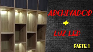 Archivador MAS luz LED [upl. by Cirek]