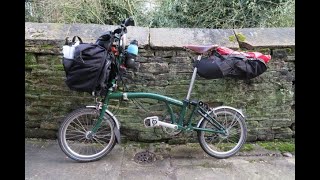 Brompton Bikepacking setup [upl. by Natica]