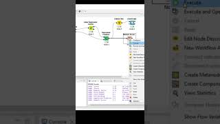 قياس دقة أداة الموديول في برنامج النايم 🎯Score in Knime [upl. by Alarise]