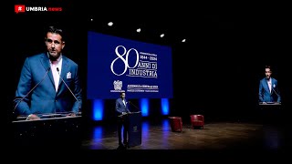 Confindustria Umbria  Assemblea generale 2024 e 80 anni dellassociazione UMBRIAnews [upl. by Weinhardt]