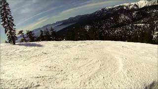 Snowboarding  Diamond Peak Lake Tahoe NV [upl. by Og]