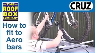 CRUZ Bici rack bike carrier  How to fit to CRUZ aero bars [upl. by Hepsiba]