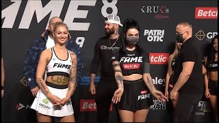 MOST BEAUTIFUL MMA FEMALE FIGHTERS  ZUSJE  KAMILA  Dagmara [upl. by Norted]