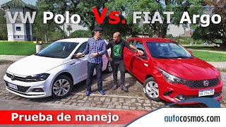 Volkswagen Polo Vs FIAT Argo  Duelo de compactos  Autocosmos [upl. by Filler268]