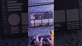 Take control of your smart TV like never before 🎮🖥️ Mini Wireless Keyboard amp 3D Air Mouse [upl. by Silenay]