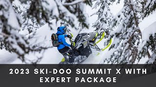 2023 Ski Doo Summit X With Expert Package Edmonton [upl. by Calondra]