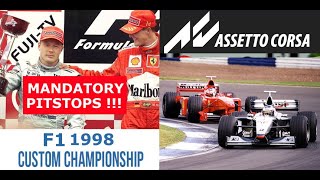 Assetto Corsa F1 1998 Season Downloads [upl. by Hakceber]