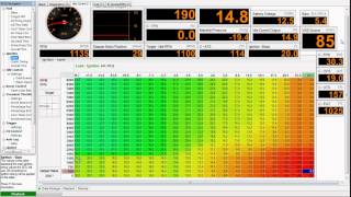 Haltech PS2000 freeway run with good ka24det ignition timing map 162 psi max 06132012 [upl. by Adnoval]