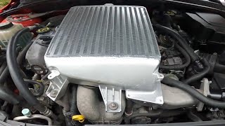 Corksport Top Mount Intercooler Install and Test Drive Mazda 3 MPS Mazdaspeed [upl. by Tutankhamen]