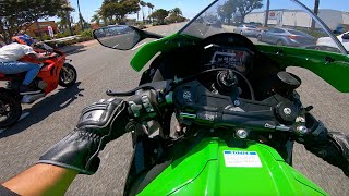 The Kawasaki Ninja ZX10R  First Ride [upl. by Gillett430]