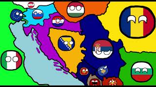 History of Croatia 19002021 Countryballs [upl. by Ennaeel]