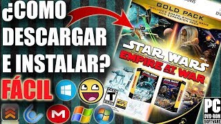 Descargar Star Wars  Empire at War Gold Pack para PC Full En Español Fácil [upl. by Thalassa29]