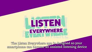 How to use the Listen Everywhere app [upl. by Austine]