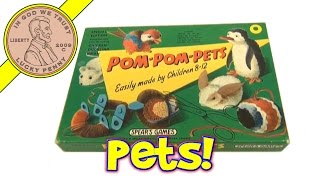 Vintage PomPom Pets Special Edition Game by Spears Games  Chicken Duckling amp Swan [upl. by Theda980]