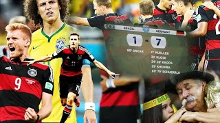 Germany 7 vs Brazil 1 World Cup 2014 [upl. by Nata]