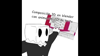 😁COMPOSICIÓN 3D con elementos 2D😂 [upl. by Adnilab]