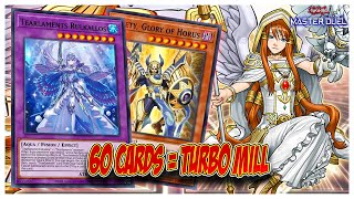 Lightsworn Tearlaments But With 60 cards It Is Better  YuGiOh Master Duel [upl. by Ahsitaf498]