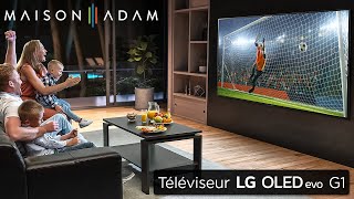 Téléviseur LG OLED EVO 4K HDR G1  Présentation de produits [upl. by Eninotna]