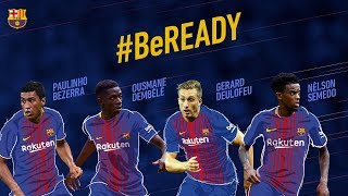 FC Barcelonas summer signings are ready for the 201718 season [upl. by Mharba]