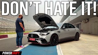 MercedesAMG C63 The Worlds Most Powerful 4Cylinder Car Tested  PowerDrift [upl. by Nemad673]