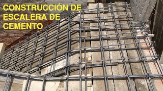 CONSTRUCCION DE ESCALERA DE CONCRETO [upl. by Atsahs104]