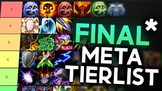 The FINAL Meta Tierlist for S1 of The War Within Mythic [upl. by Eidroj]