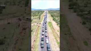 NAROK GOVERNOR SHOCK THE NATION AS HE ARRIVES WITH OVER 500 VEHICLES AT MASAI MARA NATIONAL RESERVE [upl. by Gurtner]