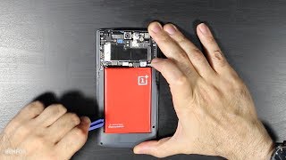 OnePlus One How to replace the Battery [upl. by Atnauqal]